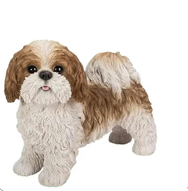 HotAnt Shih Tzu beeldje – Lief decoratief hondenbeeld
