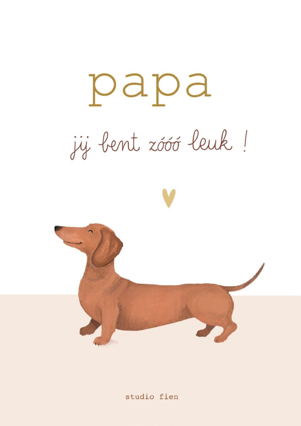 Studio Fien - Papa jij bent zooo leuk