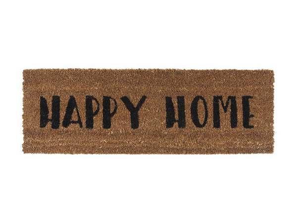 Present Time - Happy Home deurmat – Kokosvezel deurmat 75 cm |