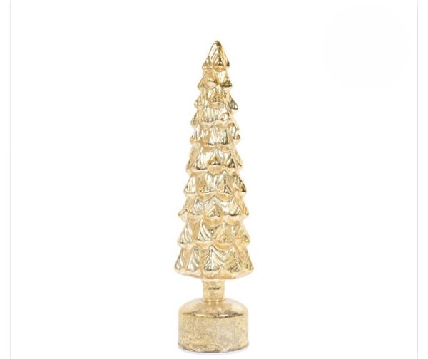Elzet - Kerstboom van Glas met LED & Rotatie
