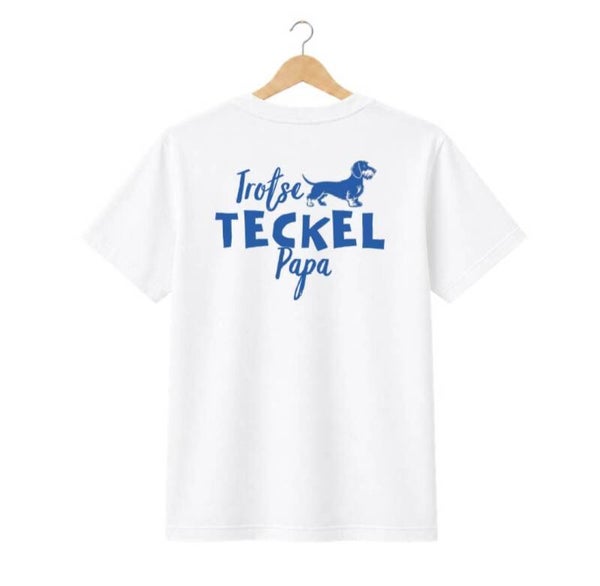 Molly’s World - Trotse Ruwharige Teckel Papa T-shirt