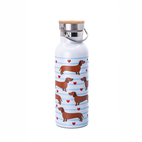Sass & Belle - Teckel Waterfles 500ml