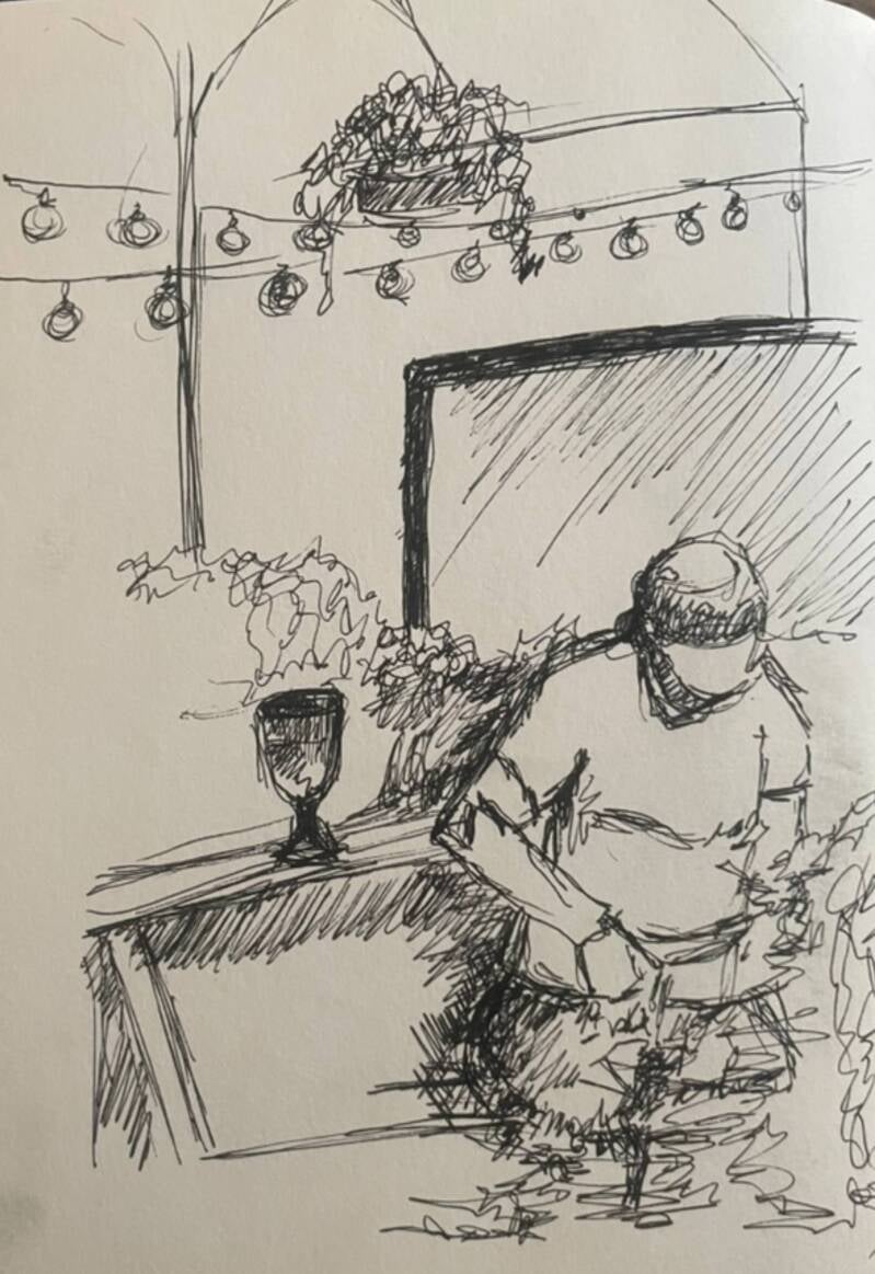 "oh-go-on-then..." sketch pen 