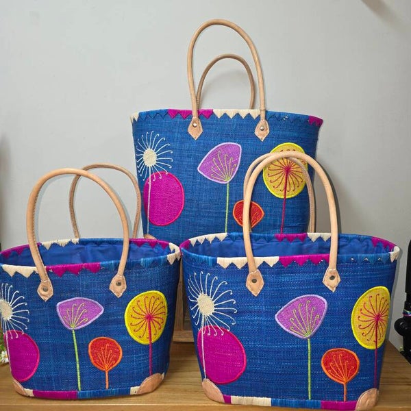 Mand in blauw fantasie in M,L,XL