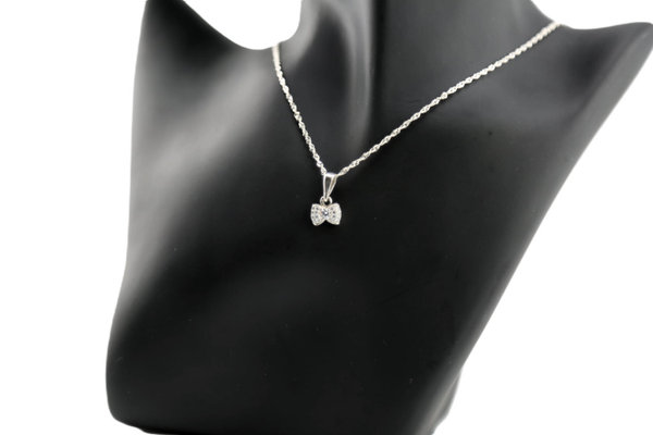 Classic mini bow charm chain