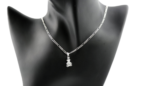 Teddy Bear pendant chain