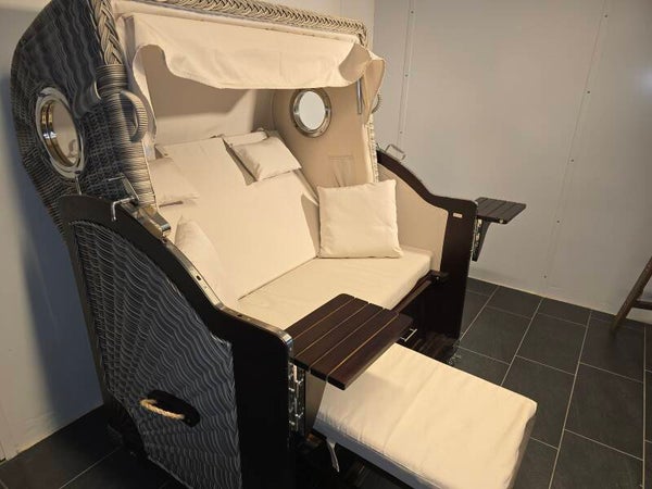 Strandkorb Pelikan XL Mahagoni Braun, Dessin 144