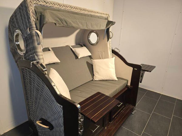 Strandkorb Pelikan XL Mahagoni Braun, Dessin 167