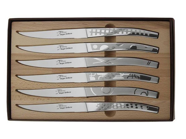 Coffret 6 couteaux Le Thiers Décor Maison