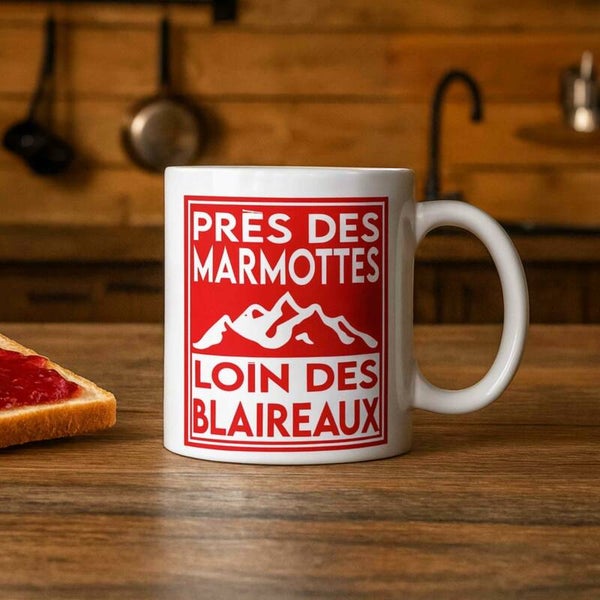 Mug "Près des Marmottes"