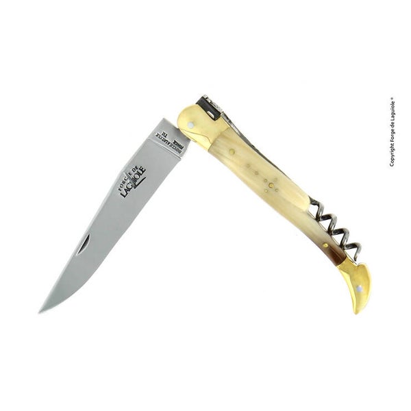 Laguiole 12 cm Corne Claire