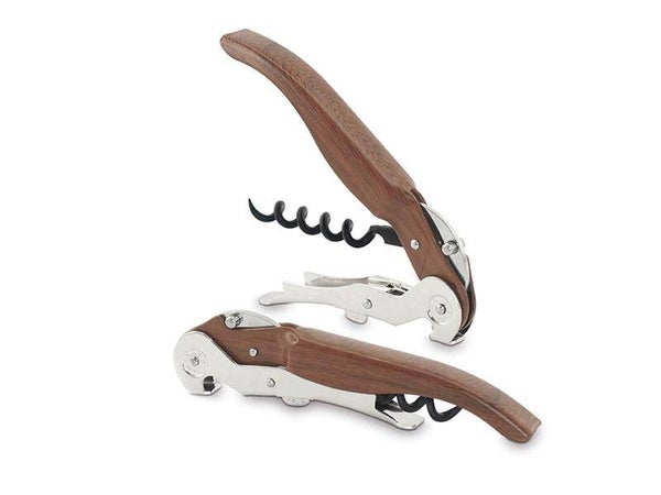 Couteau Sommelier Pulltex Clickcut Façon Bois