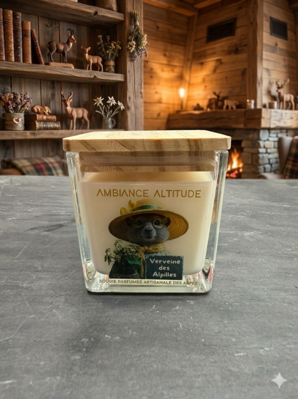 Bougie "Verveine des Alpilles"