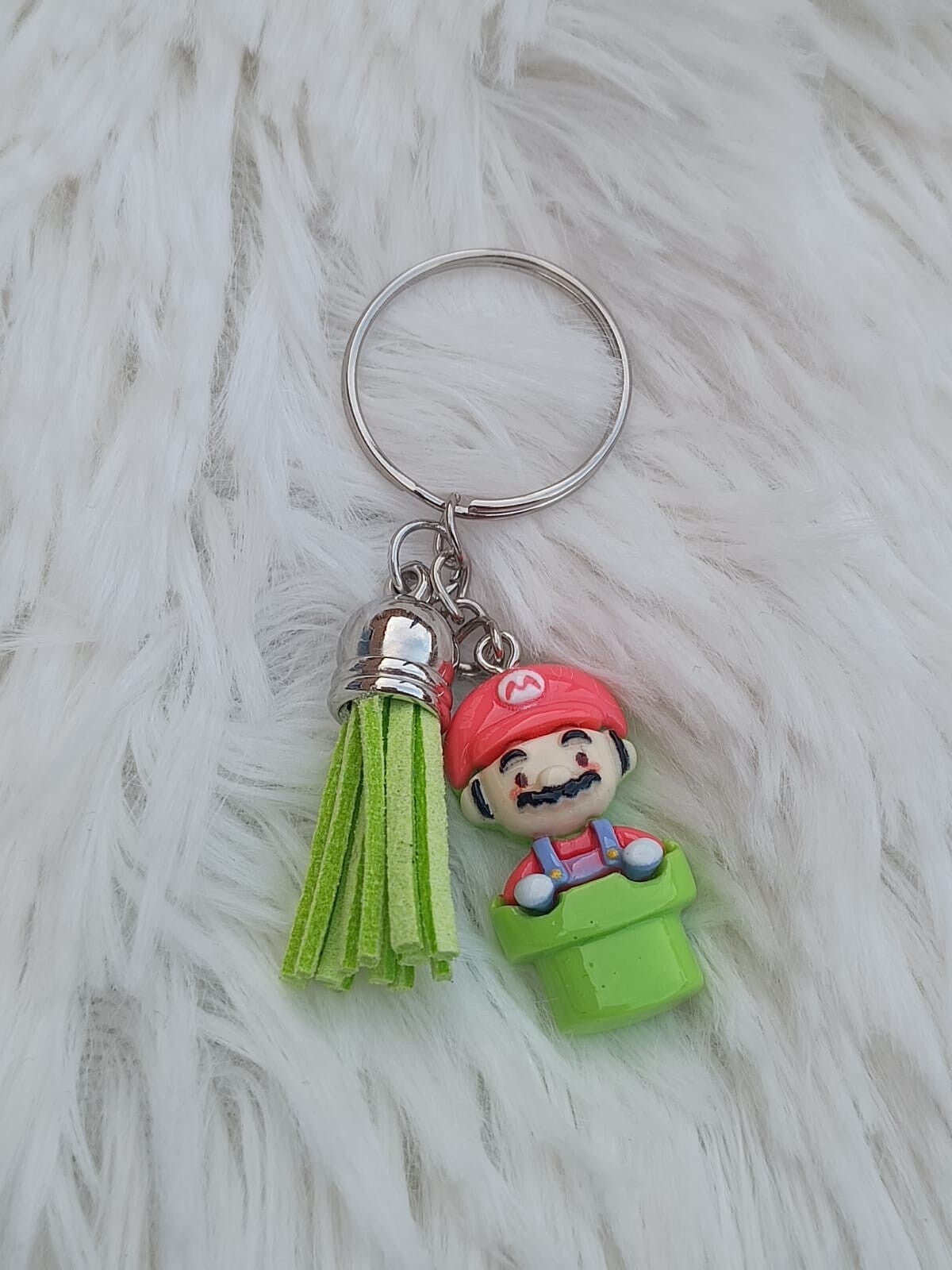Sleutelhanger  Mario In Buis meerkleurig