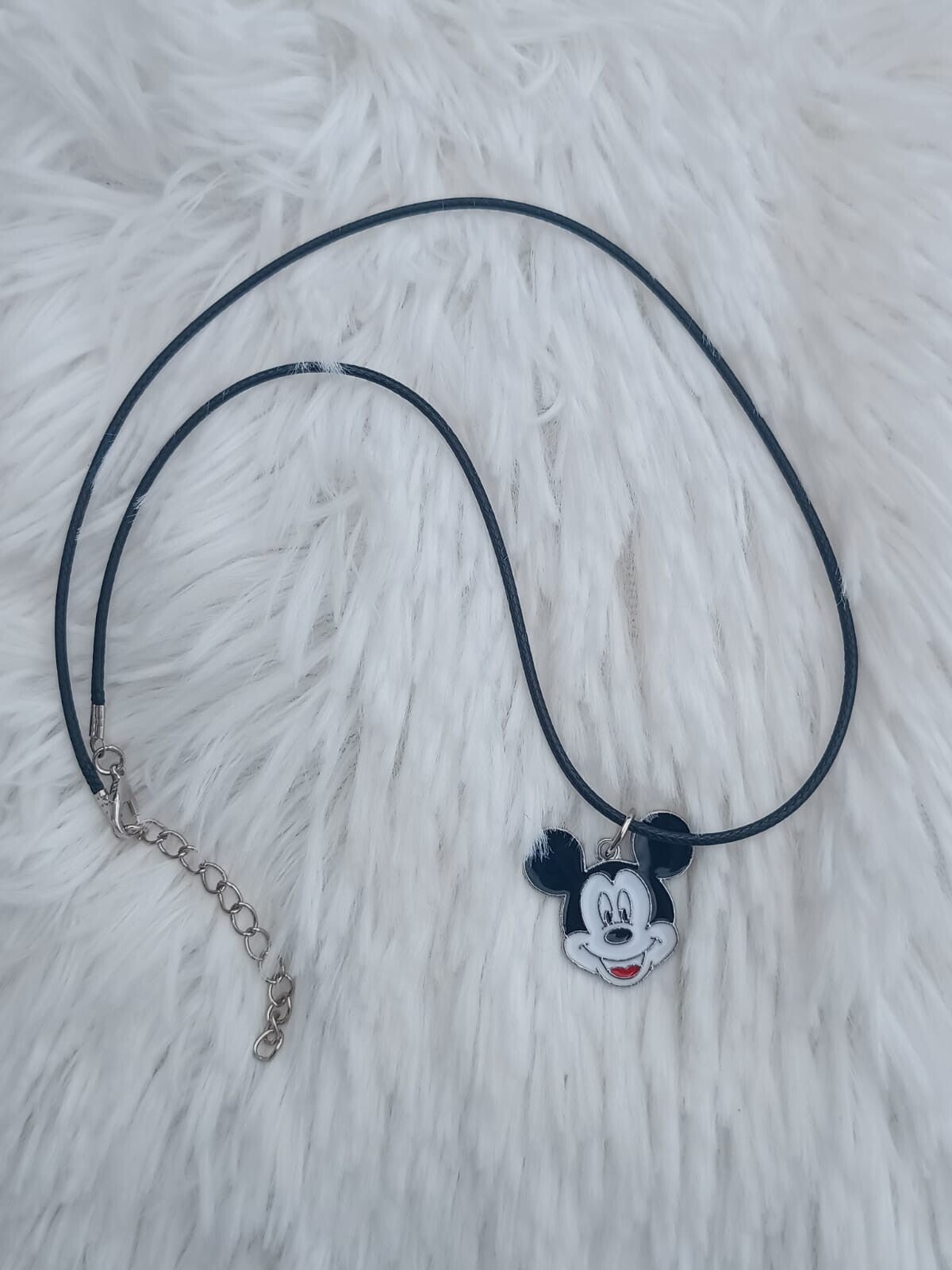 Ketting Mickey Mouse zwart\wit