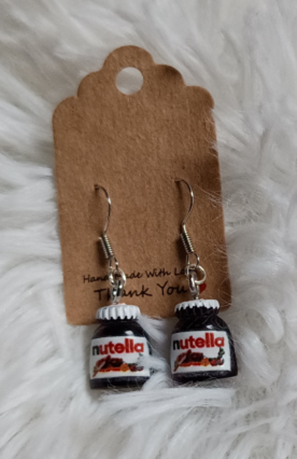 Oorbel Nutella meerkleurig