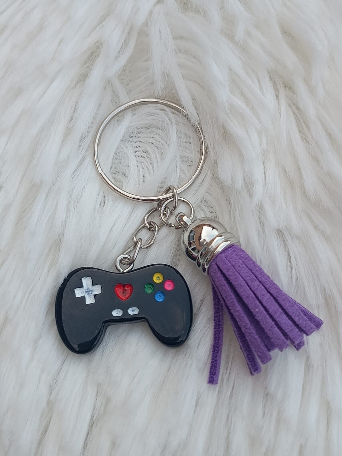 Sleutelhanger Gamecontroler meerkleurig