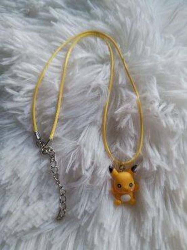 Ketting Pikachu geel