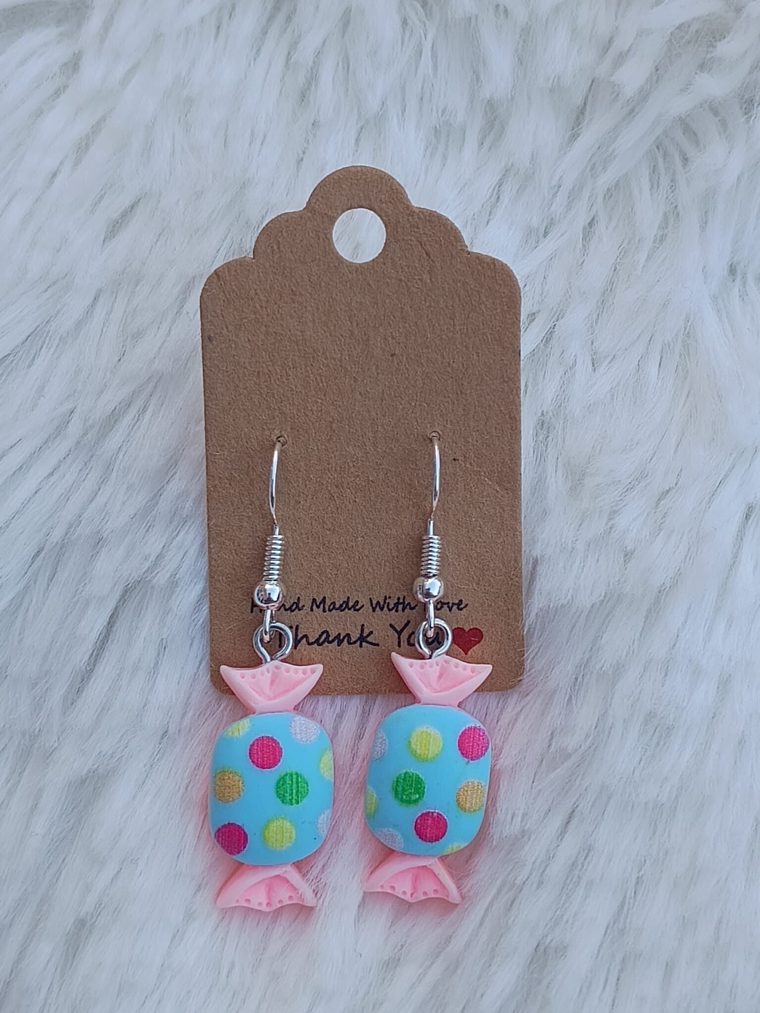 Oorbel Snoep meerkleurig