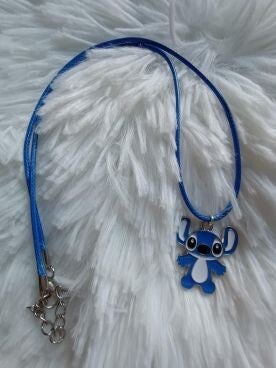 Ketting Stitch blauw