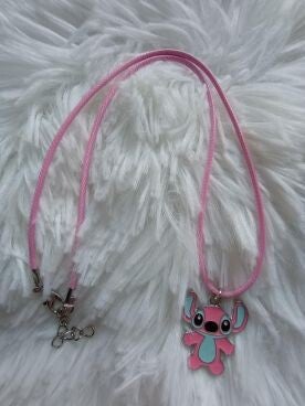 Ketting Angel roze