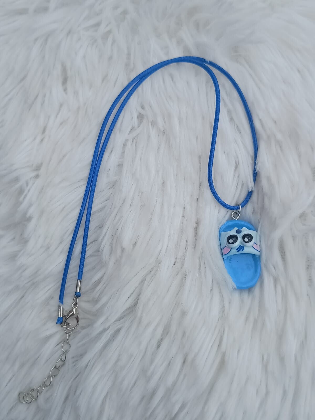 Ketting Stitch\Muizenschoen blauw