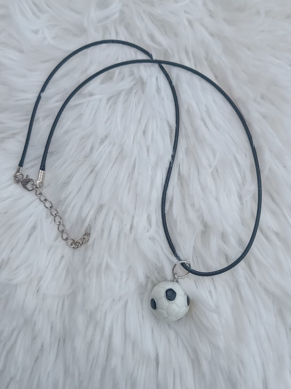 Ketting Voetbal zwart\wit