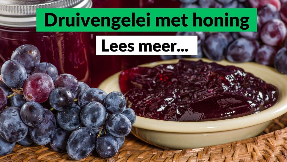 Druivengelei met honing - Pure Honey