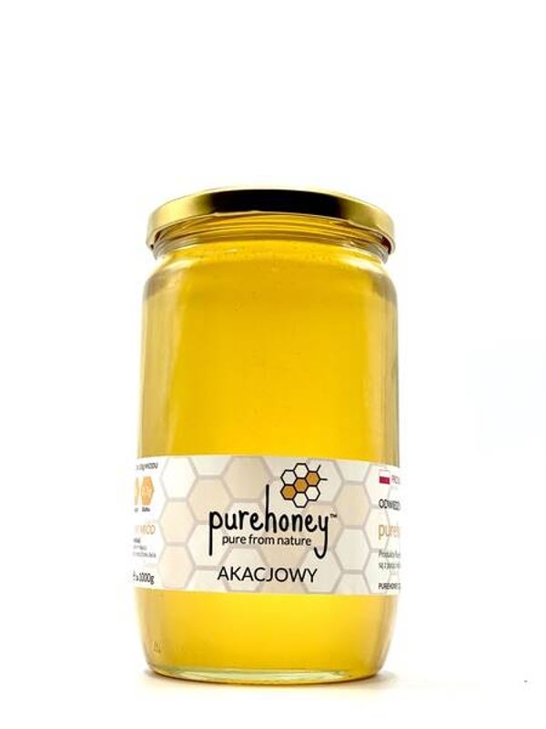 Miód akacjowy XL (900g) ⭐⭐⭐⭐⭐