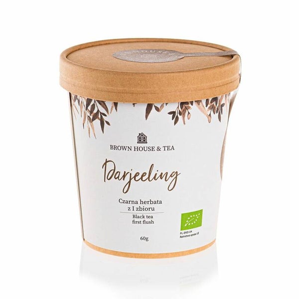 DARJEELING - czarna liściasta herbata z pierwszego zbioru BIO ⭐⭐⭐⭐⭐