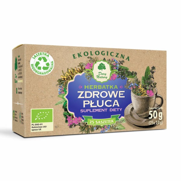 Herbatka Zdrowe Płuca BIO (25x2g)