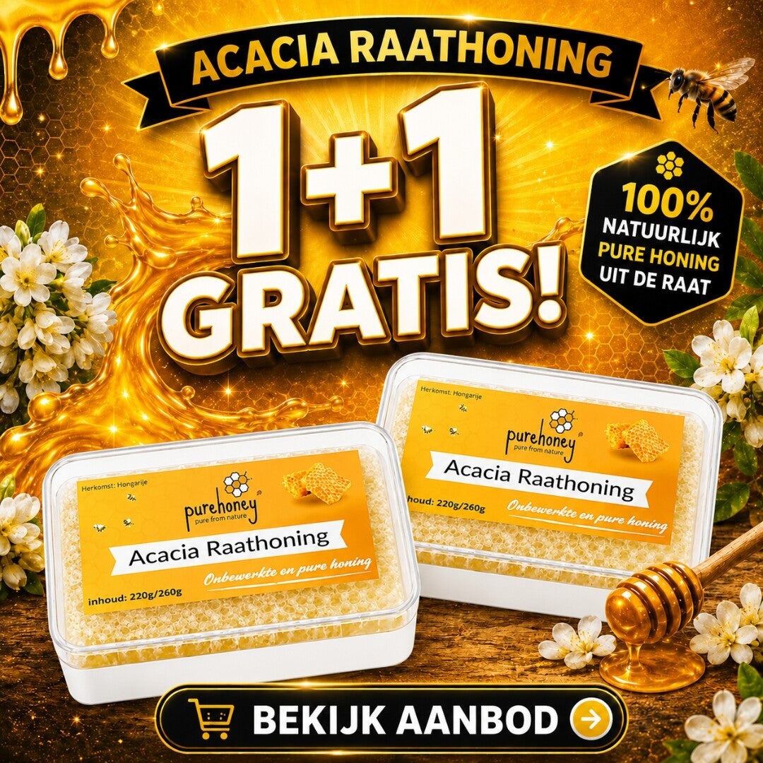 Acacia Raathoning korting - Pure Honey