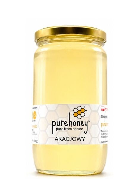 Miód akacjowy XL (900g) ⭐⭐⭐⭐⭐