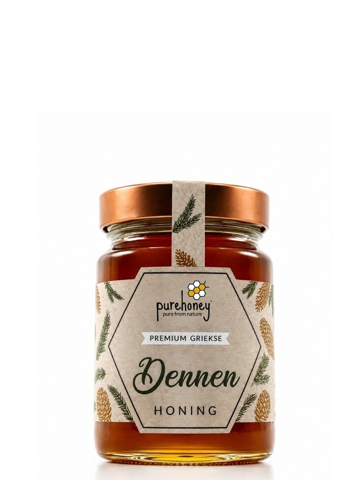 Griekse Dennenhoning (450g) ⭐⭐⭐⭐⭐