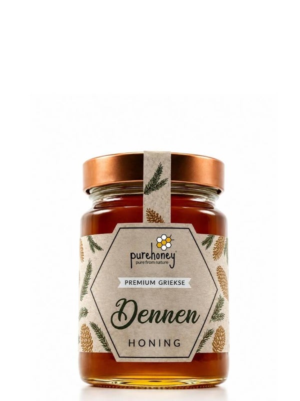Griekse Dennenhoning (450g) ⭐⭐⭐⭐⭐