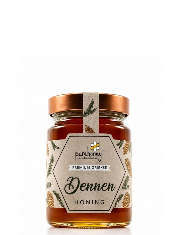 Griekse Dennenhoning (450g) ⭐⭐⭐⭐⭐