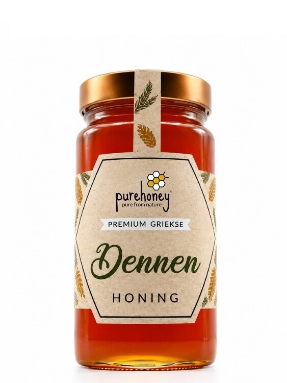 Griekse Dennenhoning XL (800g) ⭐⭐⭐⭐⭐