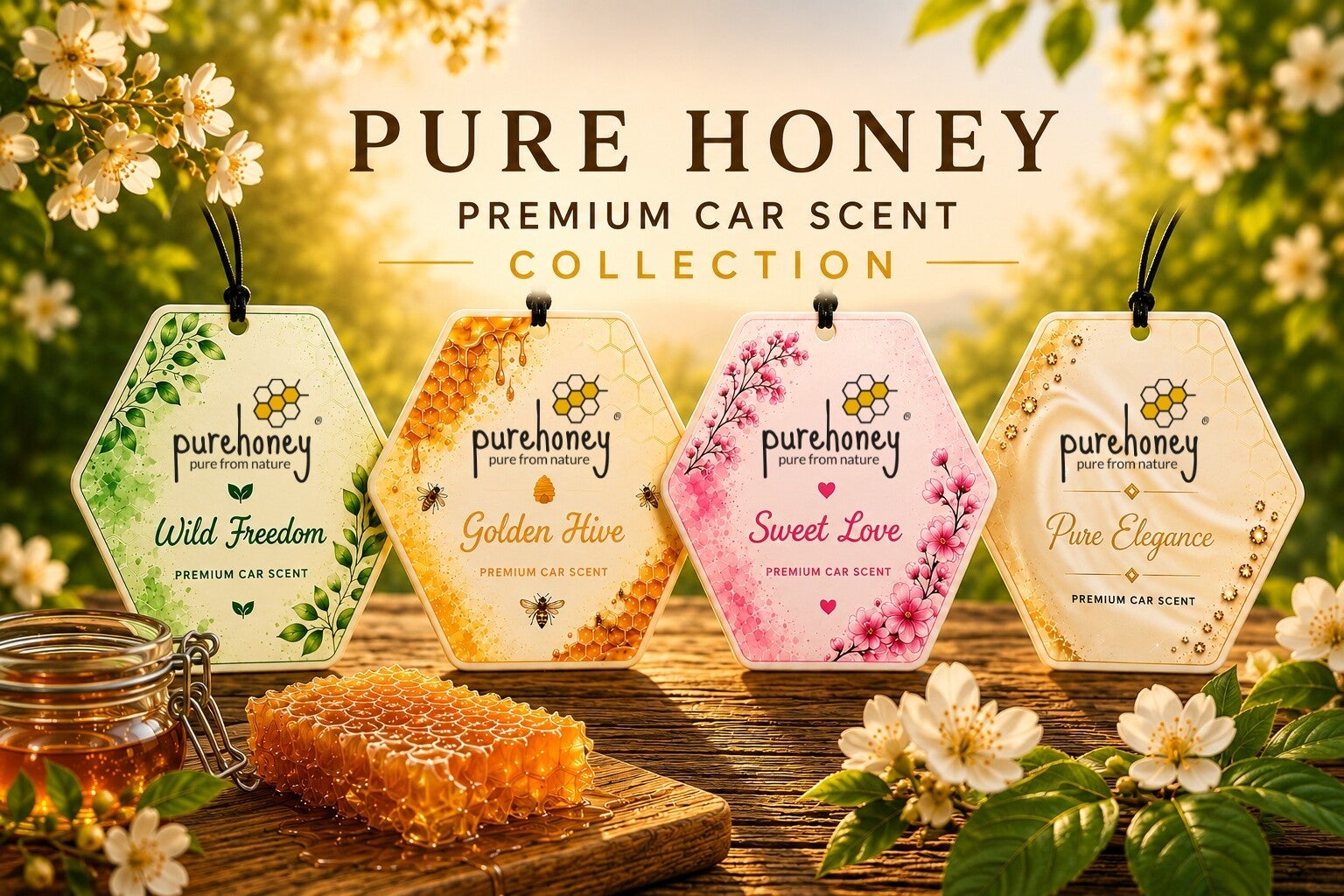Honing mosterd collectie - Pure Honey
