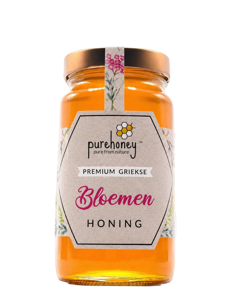 Griekse Bloemenhoning (800g) ⭐⭐⭐⭐⭐