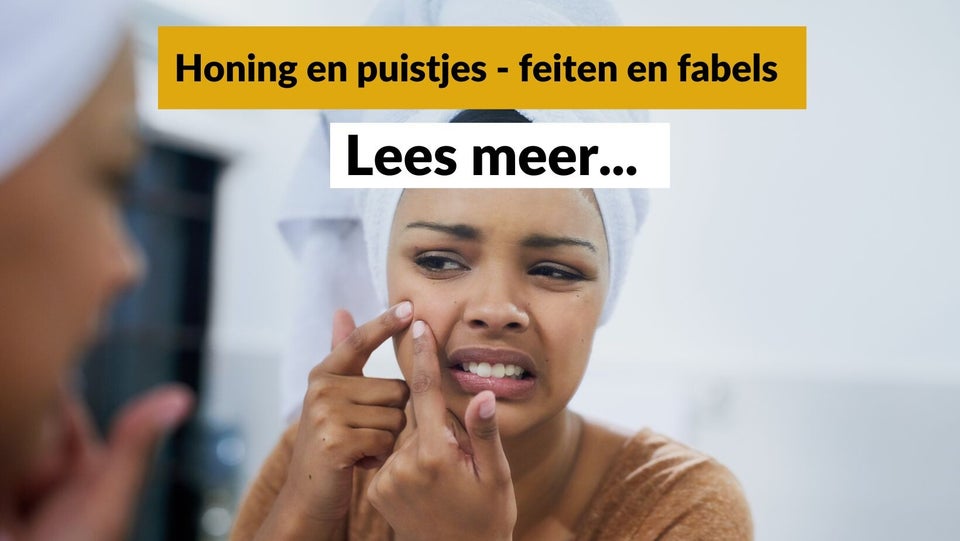 Helpt honing tegen puistjes?
