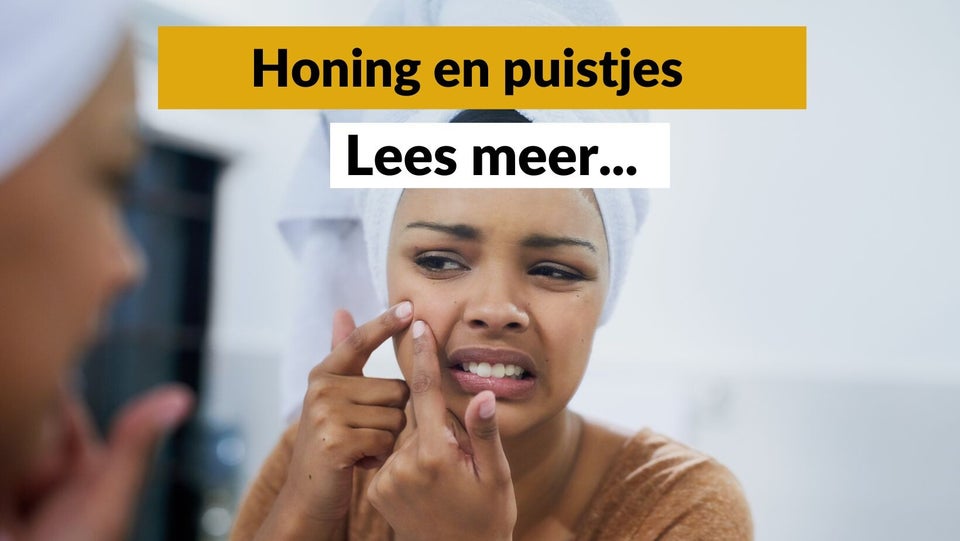 Helpt honing tegen puistjes?