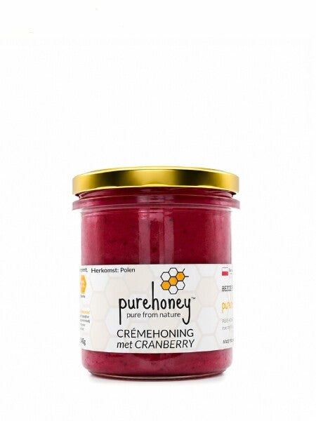 Honing met cranberry (400g) ⭐⭐⭐⭐⭐