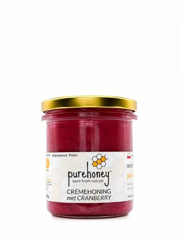 Honing met cranberry (400g) ⭐⭐⭐⭐⭐