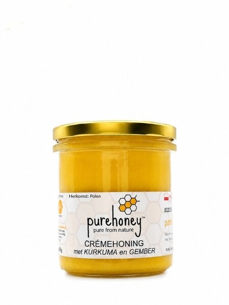 Honing met kurkuma en gember (400g) ⭐⭐⭐⭐⭐