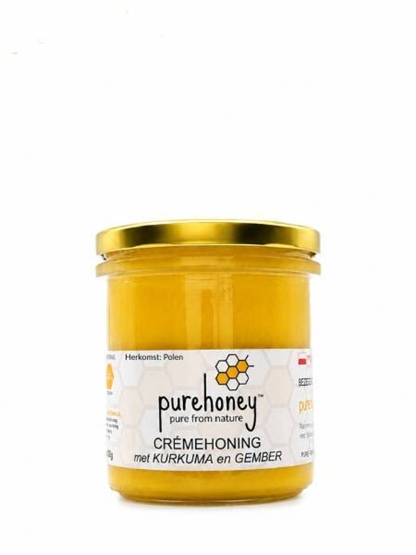 Honing met kurkuma en gember (400g) ⭐⭐⭐⭐⭐