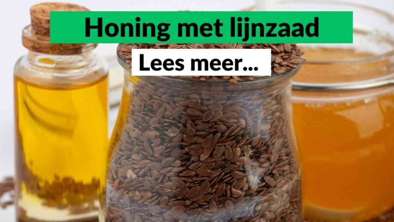 Honing met lijnzaad - Pure Honey