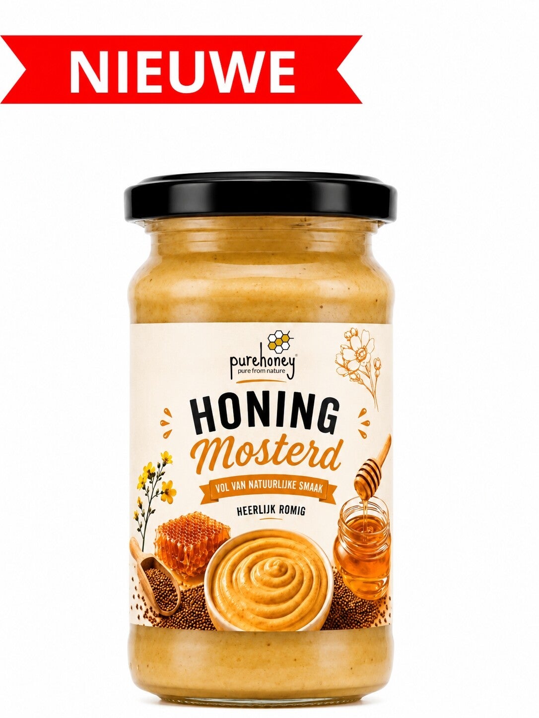 Honing mosterd (200g)⭐⭐⭐⭐⭐