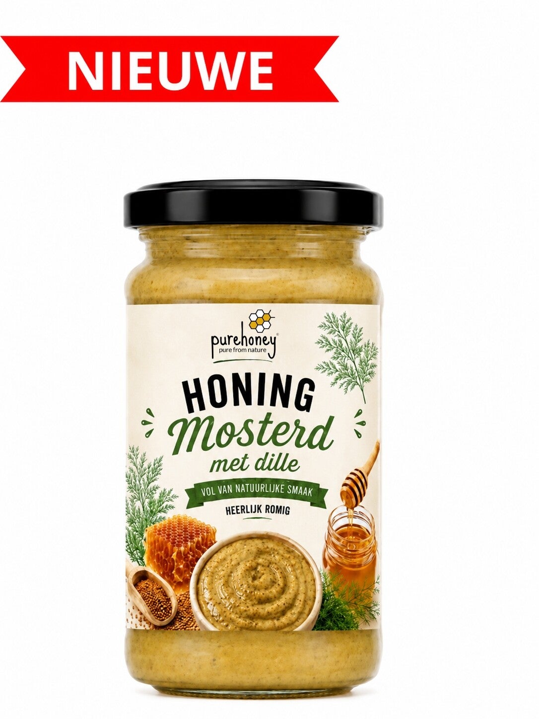 Honing mosterd met dille (200g)⭐⭐⭐⭐⭐