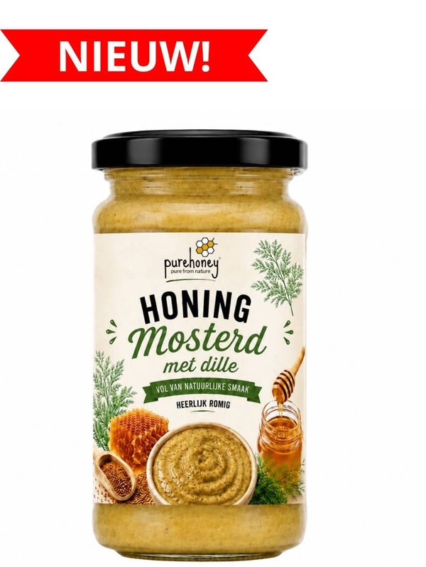 Honing mosterd met dille (200g)⭐⭐⭐⭐⭐