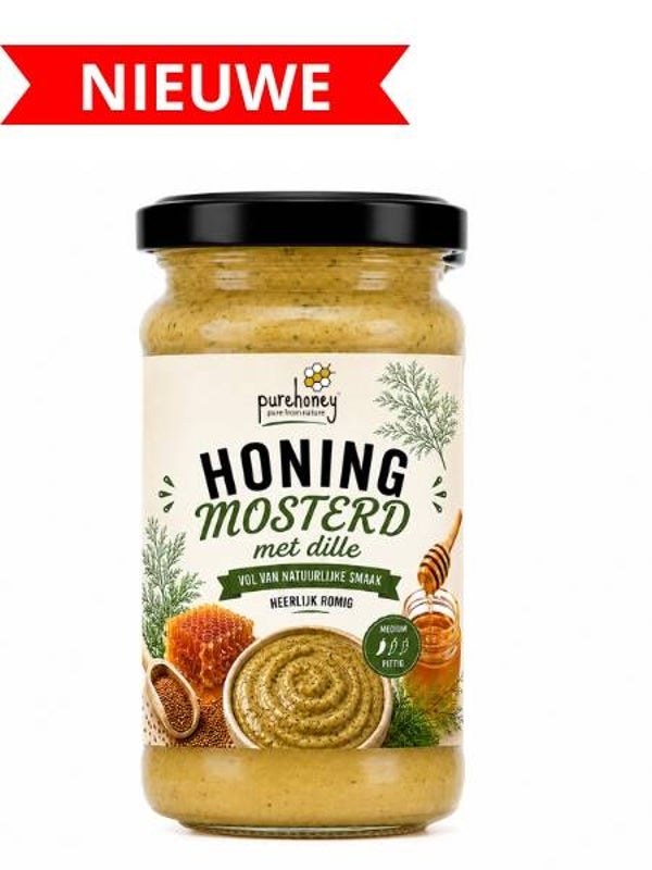 Honing mosterd met dille (200g)⭐⭐⭐⭐⭐